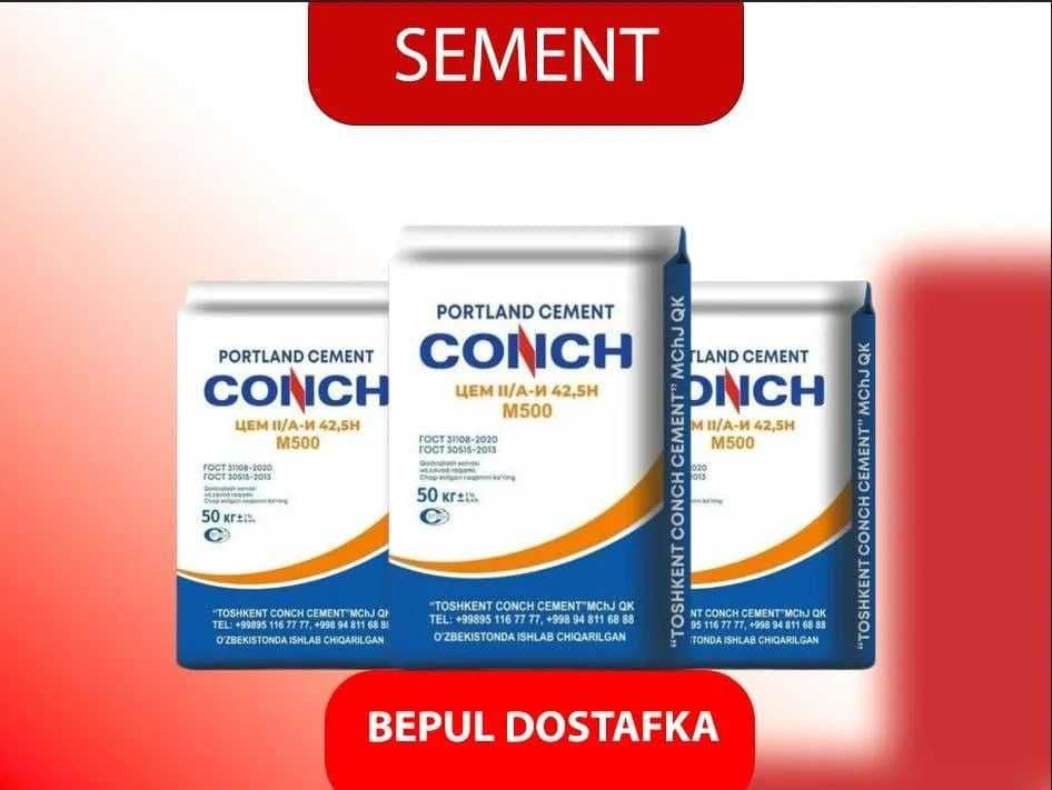 Sement/Цемент  Sement sotiladi — keng assortiment. — 2