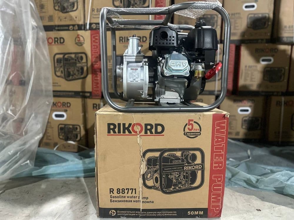 Бензиновый водяной насос RICORD — 1