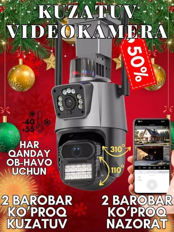 Kuzatuv kameralari uy va ofis uchun kameralar — 4