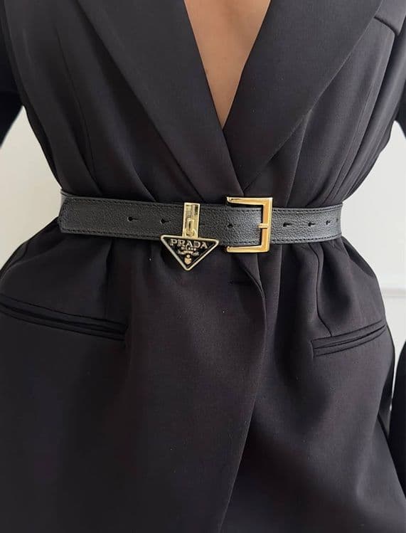 Ремни женские PRADA в трёх цветах — 4
