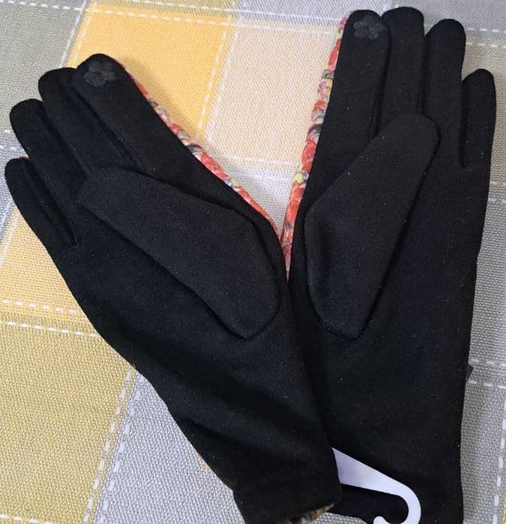 Женские перчатки бренда 7 Days Socks Accessories. Цветные, новые. — 4