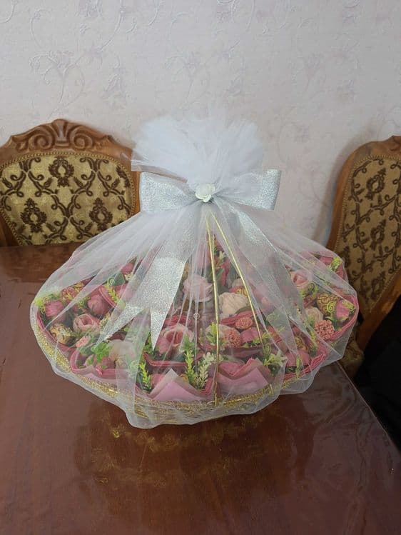 Kelin salom uchun dastro'mol buketcha — 5