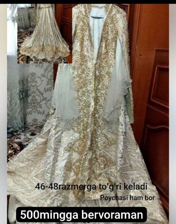 Ansanbil razmer 46 48ga tugri keladi 1 2marta kiyilgan xolati ajoyib — 1