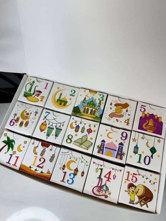 Advent kalendar| calendar| ramazon box| sovgʻa — 1