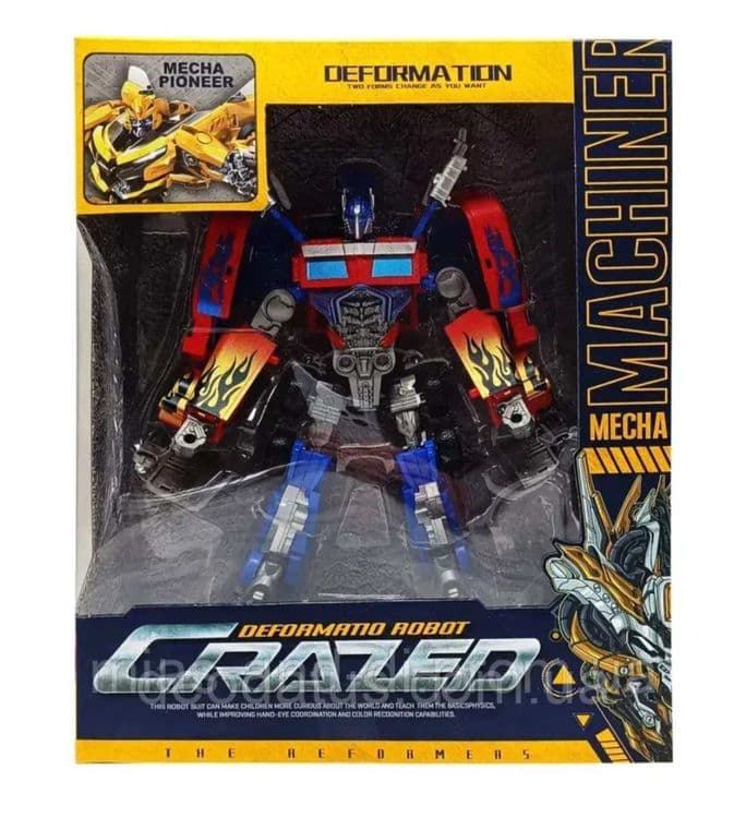 трансформер Оптимус Прайм Бамблби W8824A Optimus Prime Bumblebee — 2