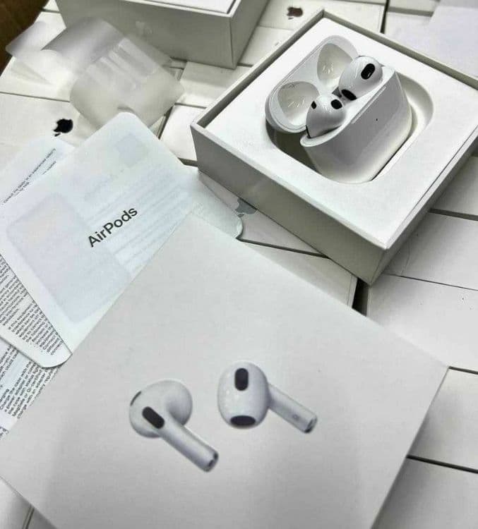 БЕПУЛ Доставка, Янги Airpods лар 2.2/3.3/Pro/Pro2 /4 /Pro2ANC ,Эйрподс — 3