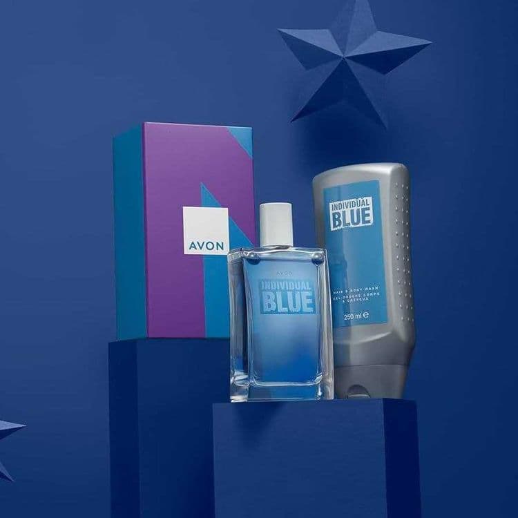 Подарочный Набор для мужчин AVON INDIVIDUAL BLUE — 1