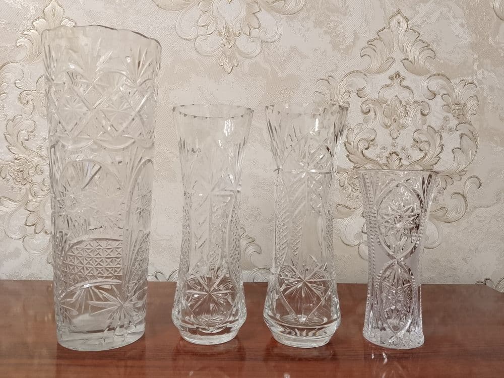 Винтажные вазы для цветов. См. фото. — 6