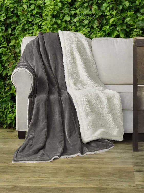 Pled 180x220, Velsoft yumshoq adyal 4 fasl uchun. Ajoyib sovg'a. — 2