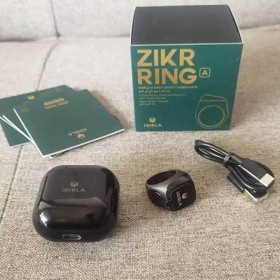 Zikr Smart Aluminum Tasbih Ring 18mm Black — 4