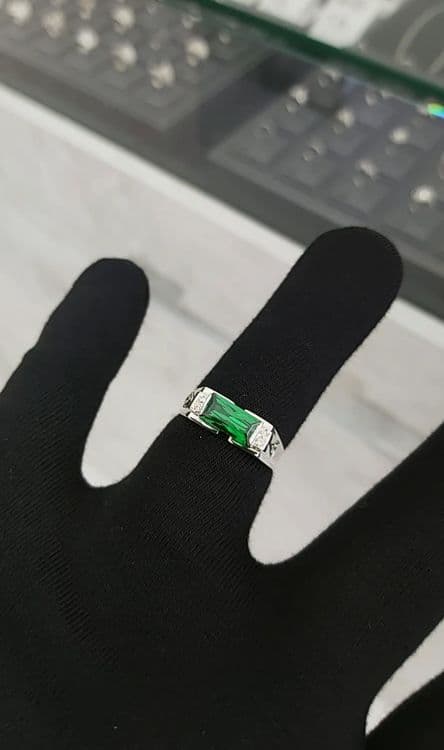 Kumush uzuk yangi 925 proba кольцо серебряная подарки — 8