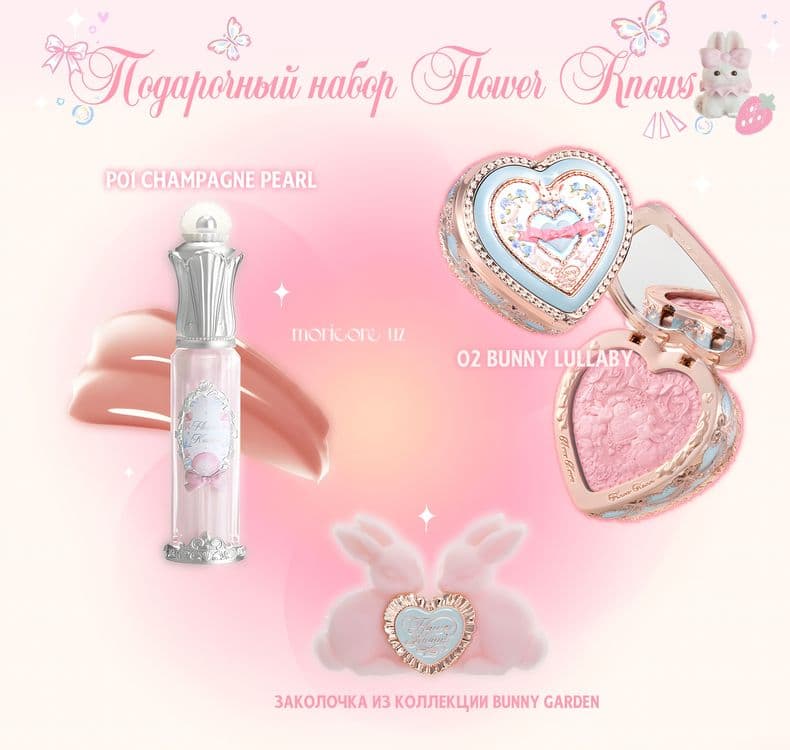 Подарок на 8 марта . Подарочный набор Flower Knows — 5
