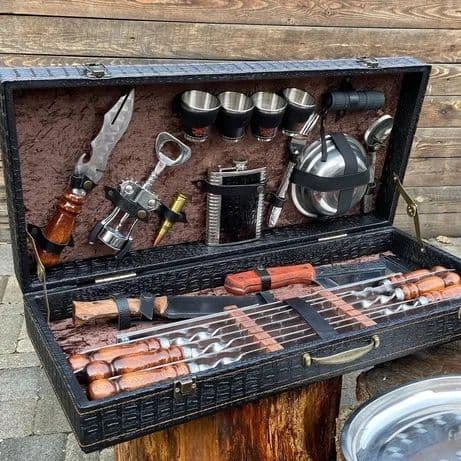 Шашличный набор для подарок Кизляр оптом — 7