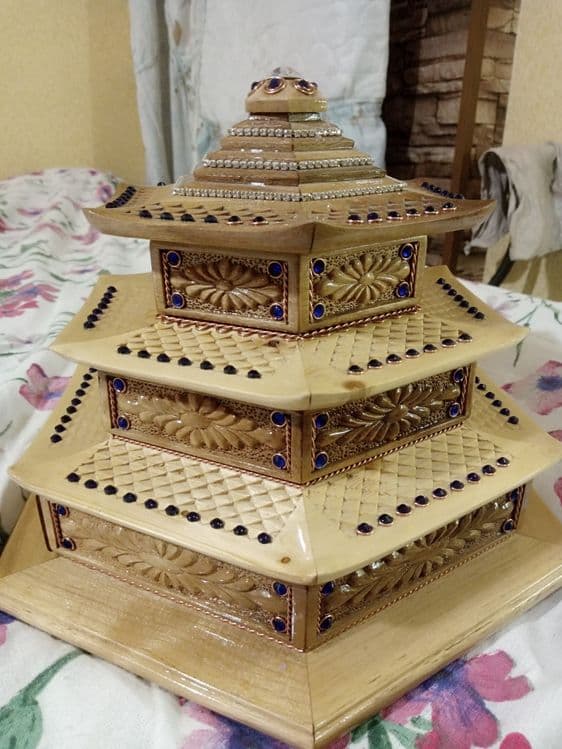 Шкатулки из дерева ореховый — 1