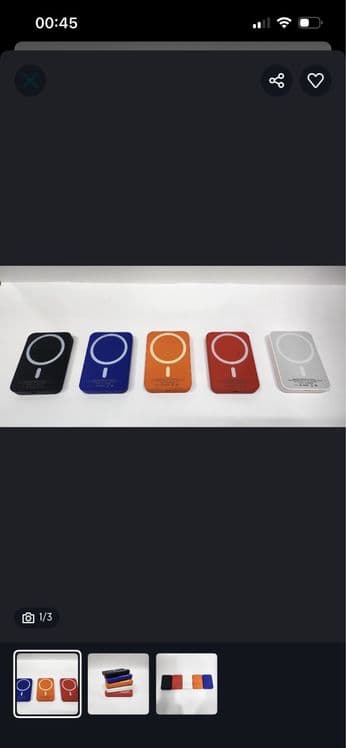 Повербанк MagSafe 5000 mAh матовый — 2