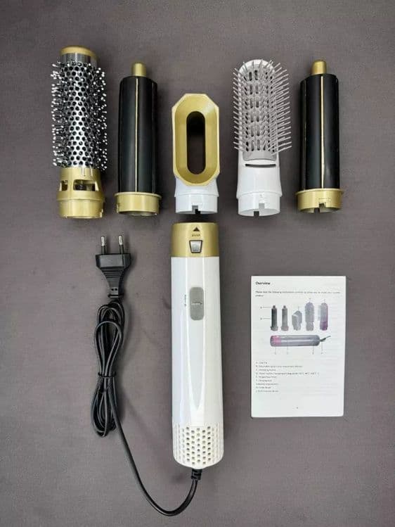 Dyson fen-stayler, 5 tasi 1 da, barcha turdagi sochlar uchun — 2