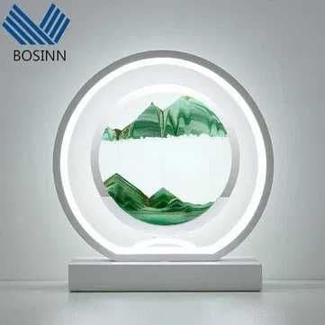 Часы с LED-подсветкой — Песочные для декора — 2