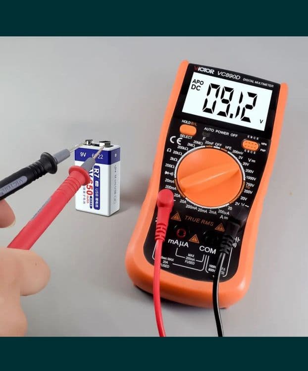 9 V вольт Аккумулятор Крона батарейка заряжаемая для металлоискатель — 9