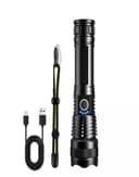 LED chiroq Chiroq Led Zoom P50, USB zaryadlash bilan, 300 m masofa