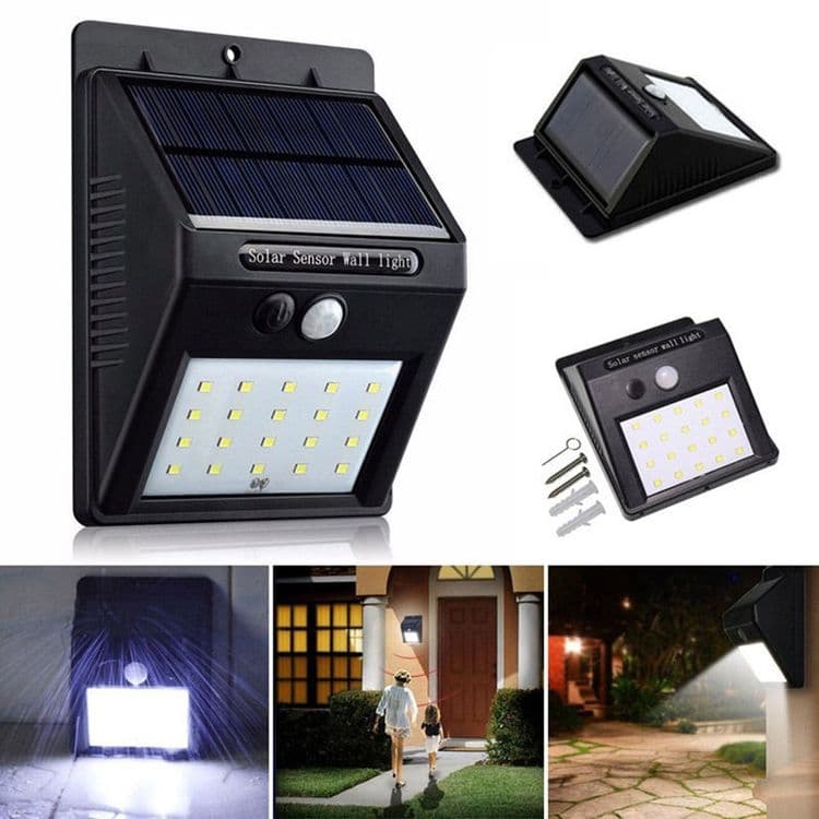 Доставка . Solar lamp настенные солнечные лампы quyosh lampalari la58 — 1