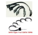 Кабель - разветвитель 1 SATA to 5 SATA