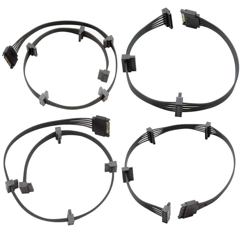 Кабель - разветвитель 1 SATA to 5 SATA — 4