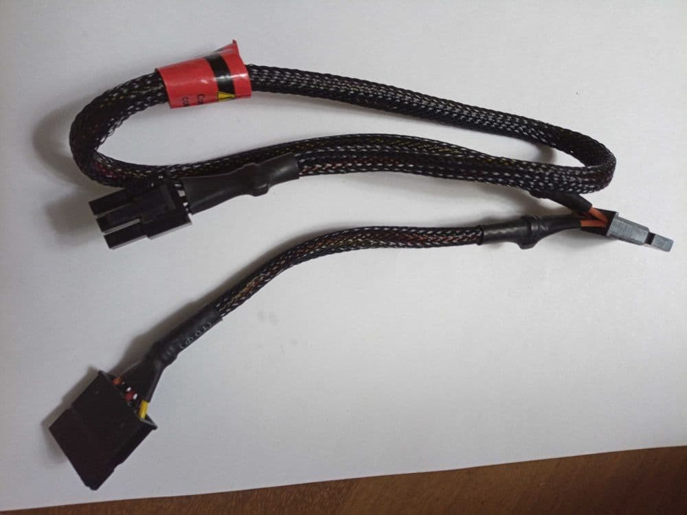 Кабель - разветвитель 1 SATA to 5 SATA — 8