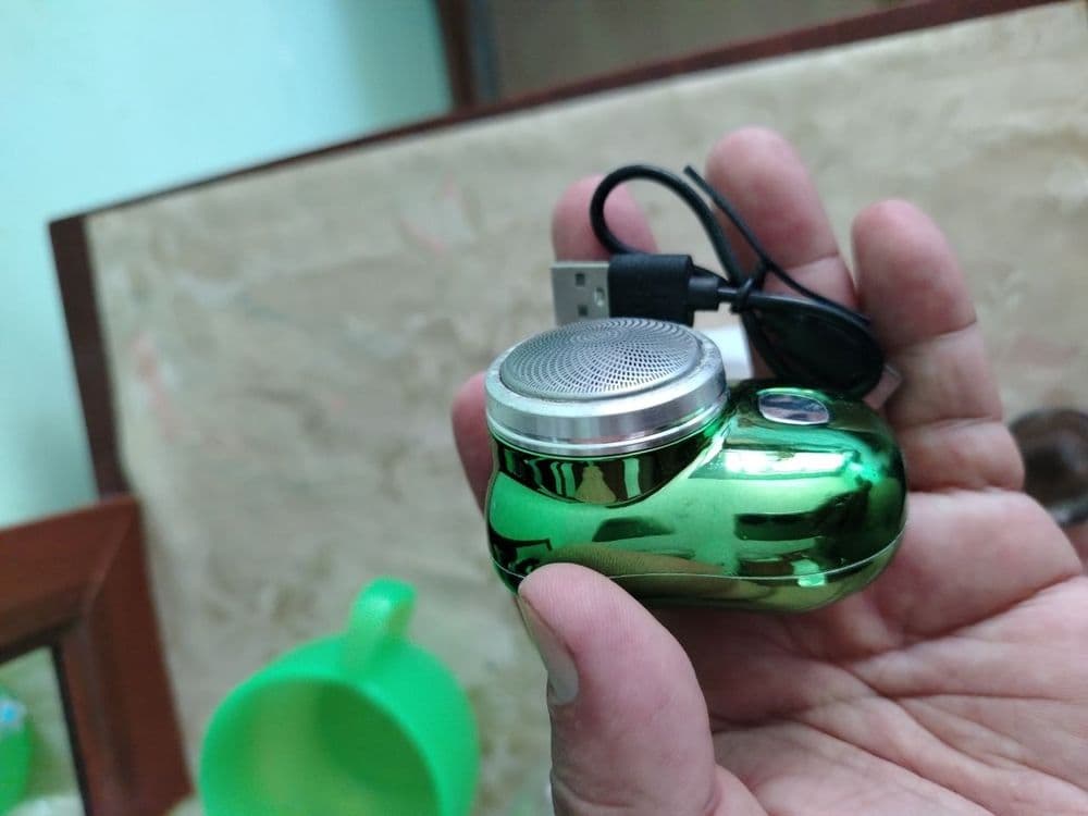 Mini SHAVER Sokol oladigan aparat 2 hil tezlida ishlidi — 8