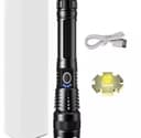LED chiroq Chiroq Led Zoom P50, USB zaryadlash bilan, 300 m masofa