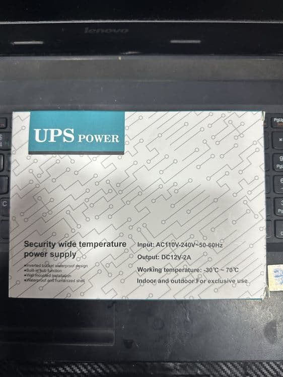 12V-2A Источник бесперебойного питания для Wi-Fi и видеонаблюдения UPS — 7