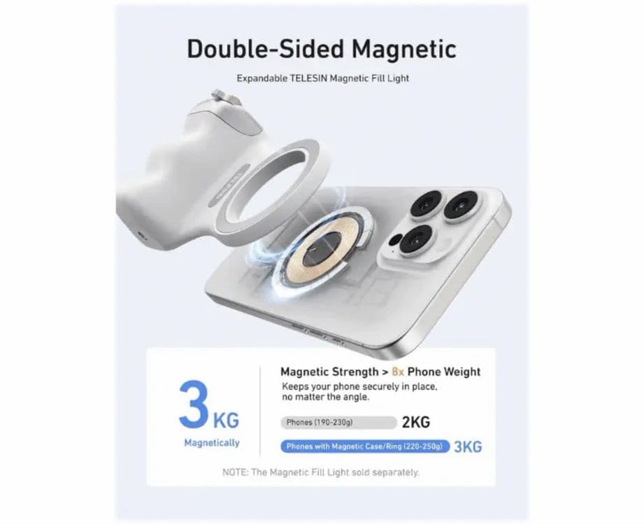 telesin fun shot magnetic grip 2 va master grip — 6