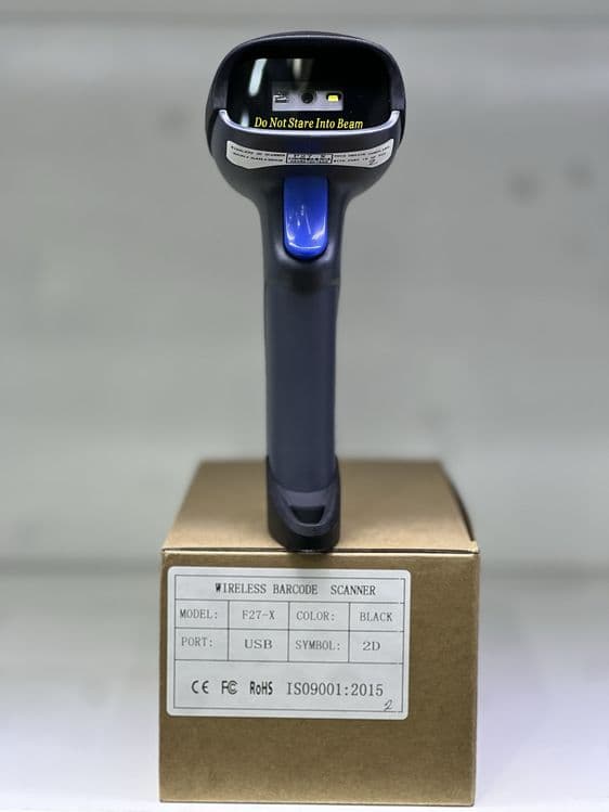 Сканер штрих-кодов NETUM F27-X bluetooth 2D qr scanner skaner shtrix — 6