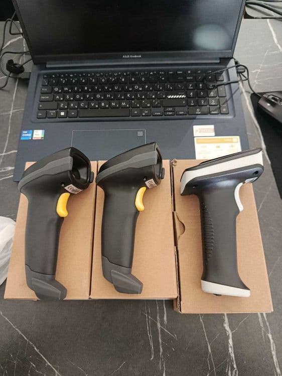 Беспроводной 2D сканер "BARCODE SCANNER R3B" для маркировки и QR-кодов — 1