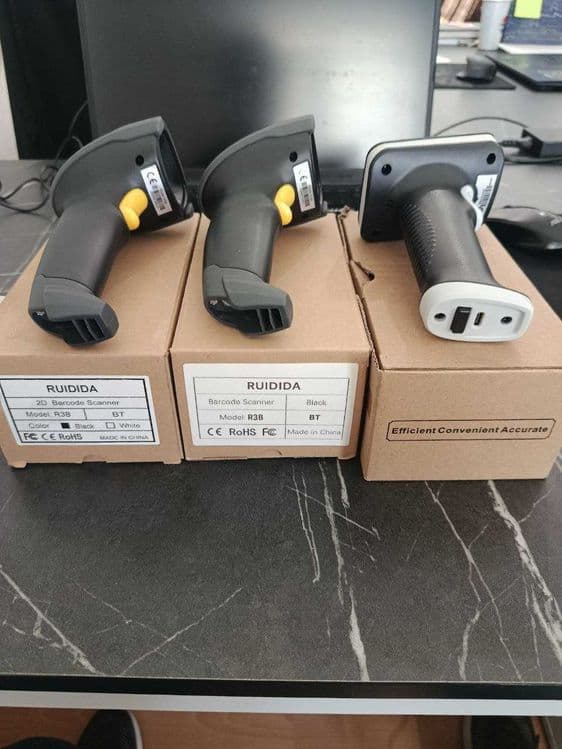 Беспроводной 2D сканер "BARCODE SCANNER R3B" для маркировки и QR-кодов — 2