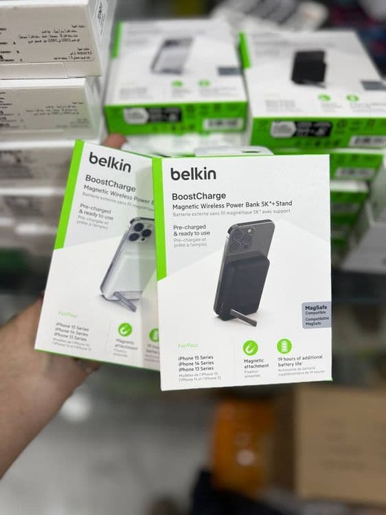 Belkin BoostCharge 5K Мощный и удобный Power Bank c MagSafe!  Есть дос — 1