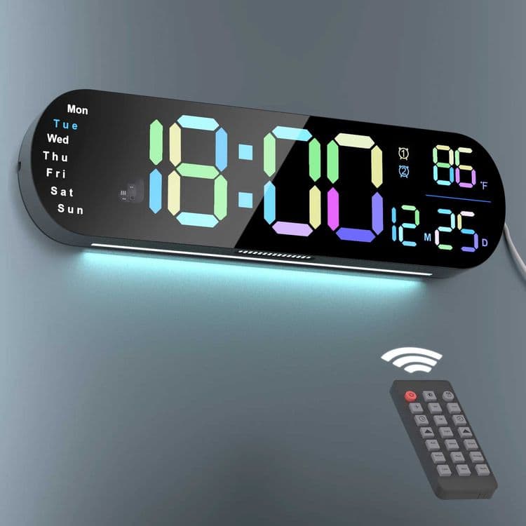 Электронные настенные Часы с памятью Elektron devor soat Электрон Соат — 1