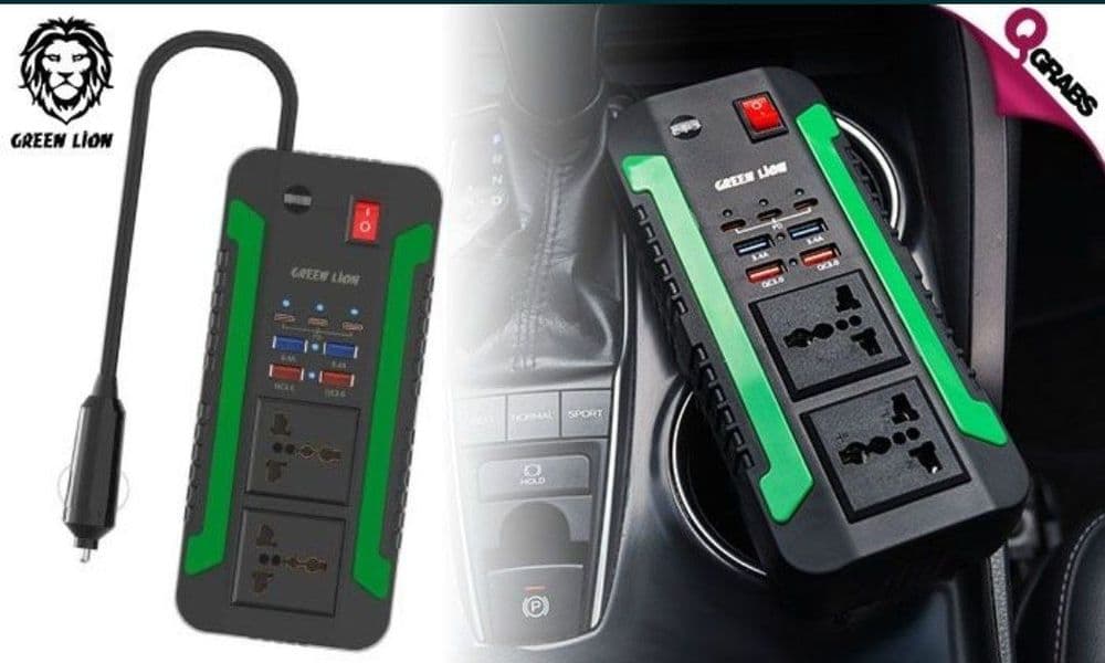 Green Lion 3 / spark 300 power inverten 300W ( DC 12V to AC 200V — 1