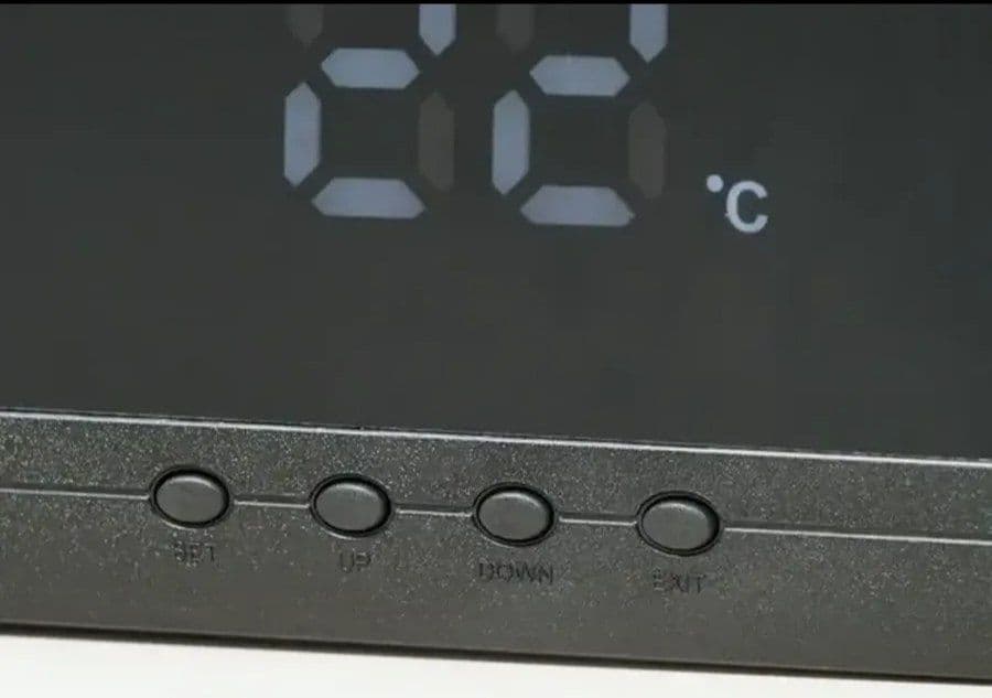 Электронный часы настенные 48×26 см — 7