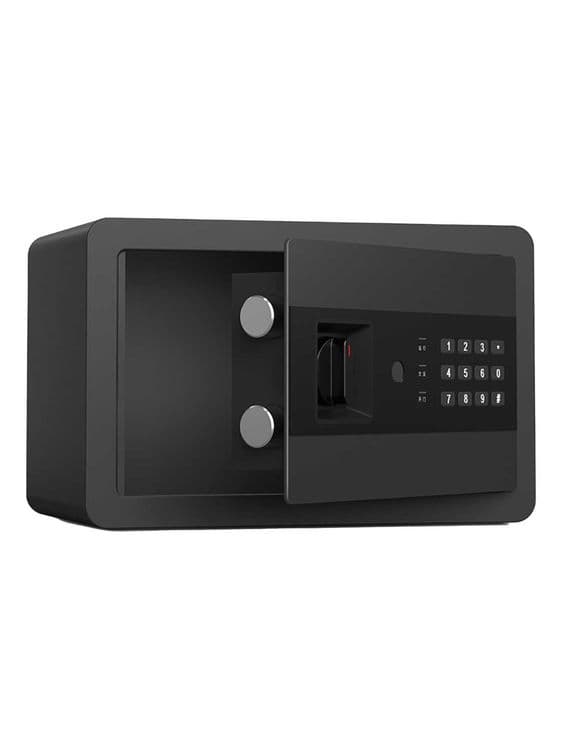 Seyf deli Сейф 200x310x200 DELI AE209,ключевой,электронный замок 5,7кг — 2
