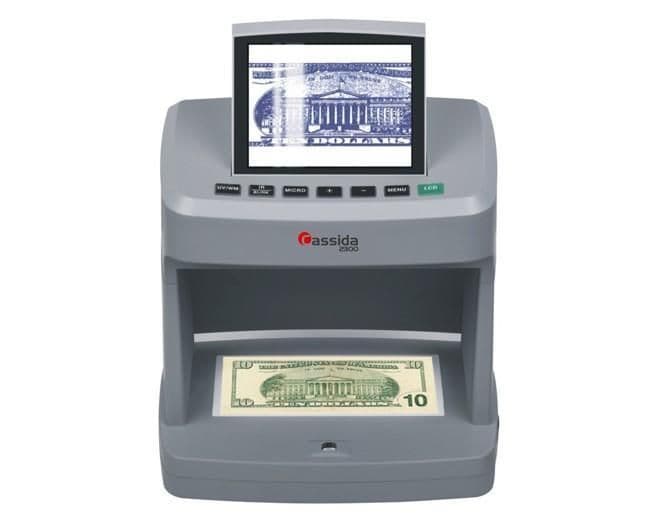 * Cassida 2300 оригинальный банковский смотровой детектор валюты и цен — 1