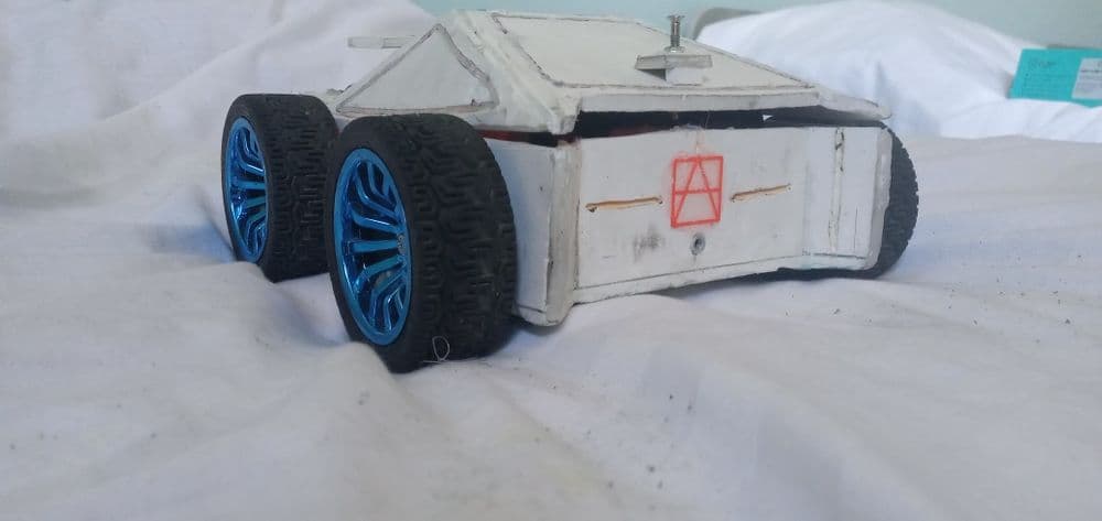 Robot futbol DC 370RPR reduktor — 4