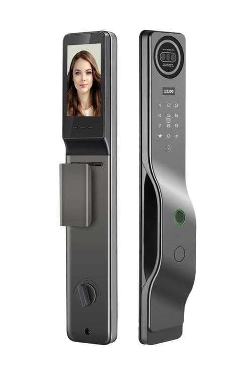 Smart qulflar Face id bilan barmoq izi — 6