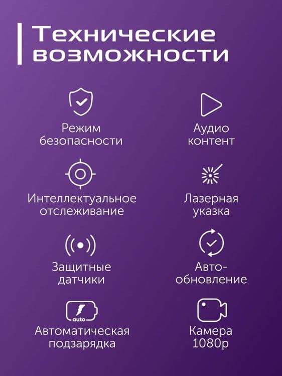 Камера видеонаблюдения wifi для дома, робот друг RED SOLUTION Air — 3