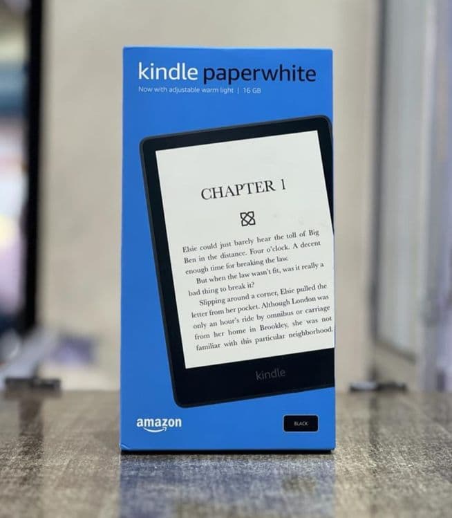 Amazon kindle Paperwhite 11 gen 6.8 inch 16 gb Black — 4