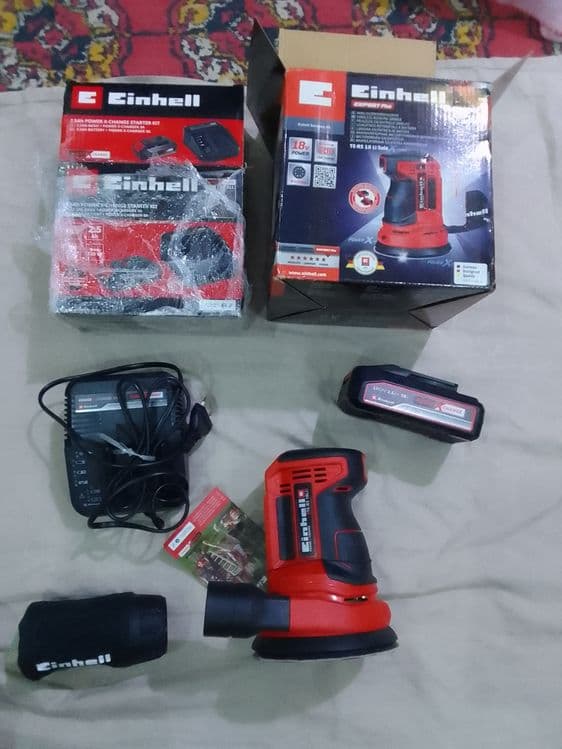 Einhell 18v наждак апарат — 4