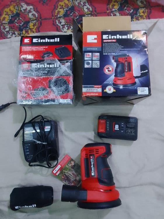 Einhell 18v наждак апарат — 6