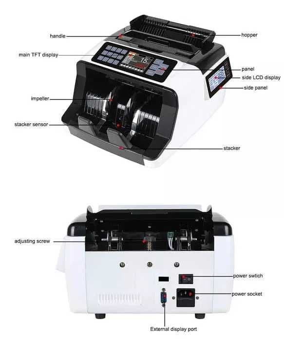 Счетчик денег  Banknote Counter AL-7200 — 2