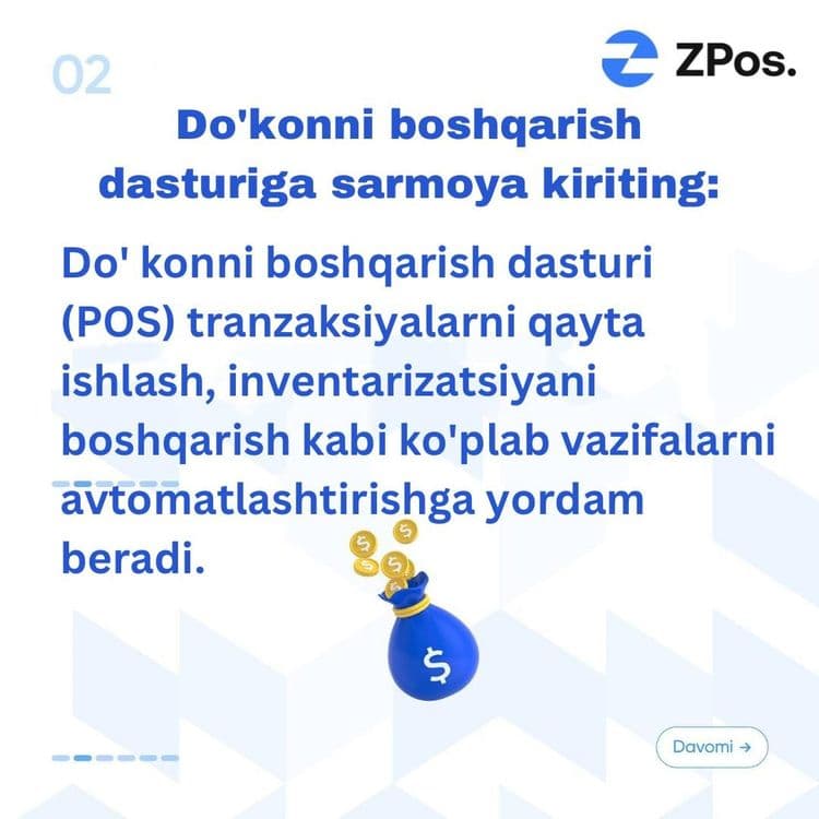 POS dasturi | Skaner, monoblok, Rongta va Shtix M tarozi  ZPOS dasturi — 3