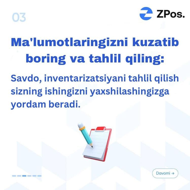 POS dasturi | Skaner, monoblok, Rongta va Shtix M tarozi  ZPOS dasturi — 4