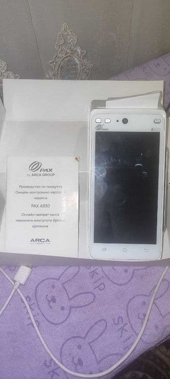 Kassa apparat pax a930 кассовый аппарат uzcard chek terminal skaner — 1